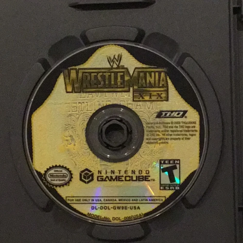 WWE WrestleMania XIX Nintendo GameCube Game Tested